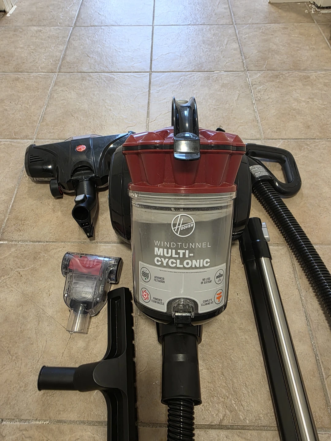 Hoover WindTunnel Multi-Cyclonic Vacuum Cleaner