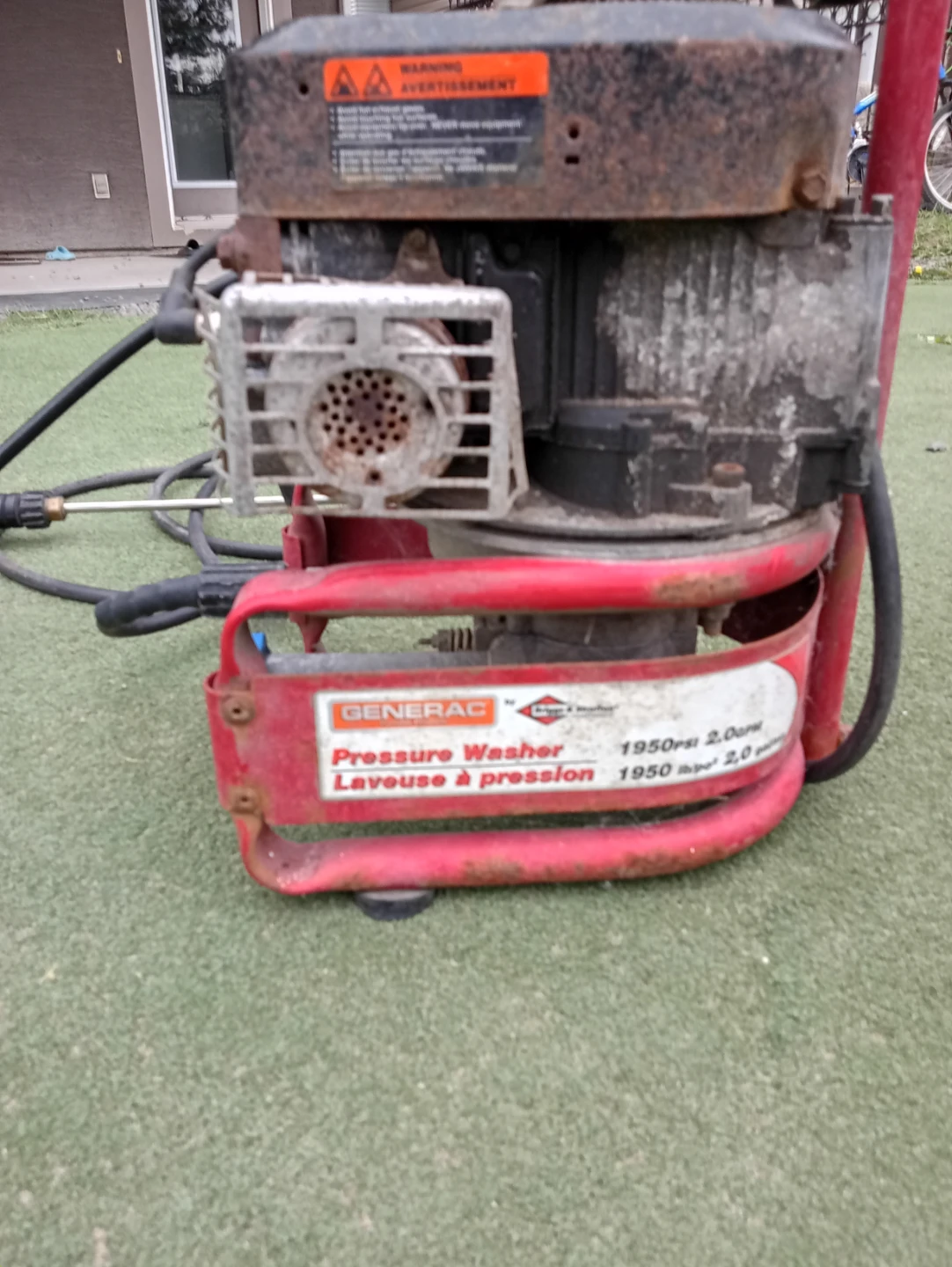 Generac 1950 PSI Pressure Washer with 3.75 HP Engine - photo 3