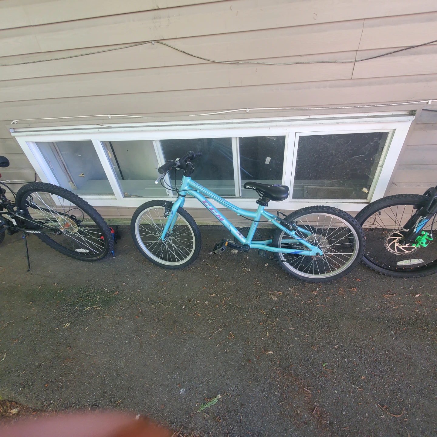 CCM Light Blue Kids Bike