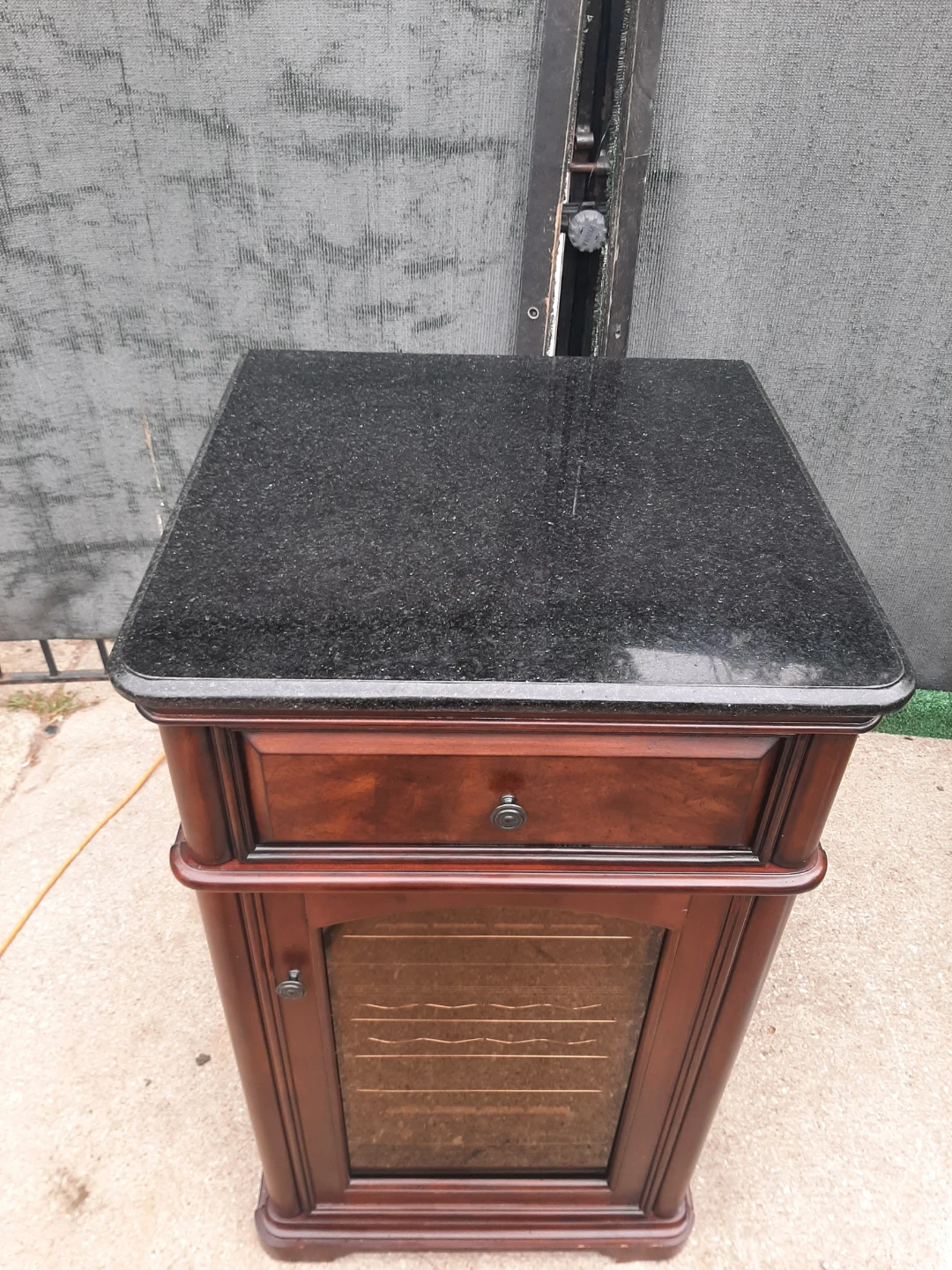 Wooden Wine Fridge with Drawer - photo 2