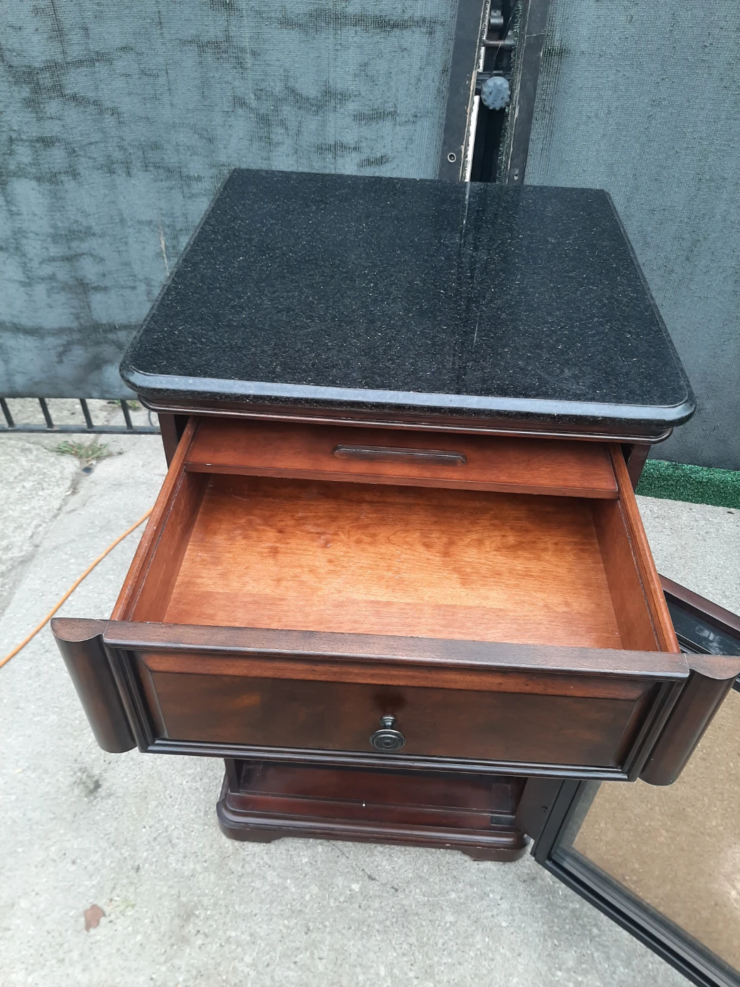 Wooden Wine Fridge with Drawer - photo 5