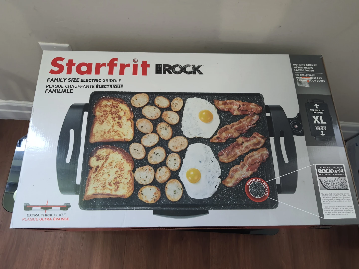 Starfrit The Rock Family Size Electric Griddle