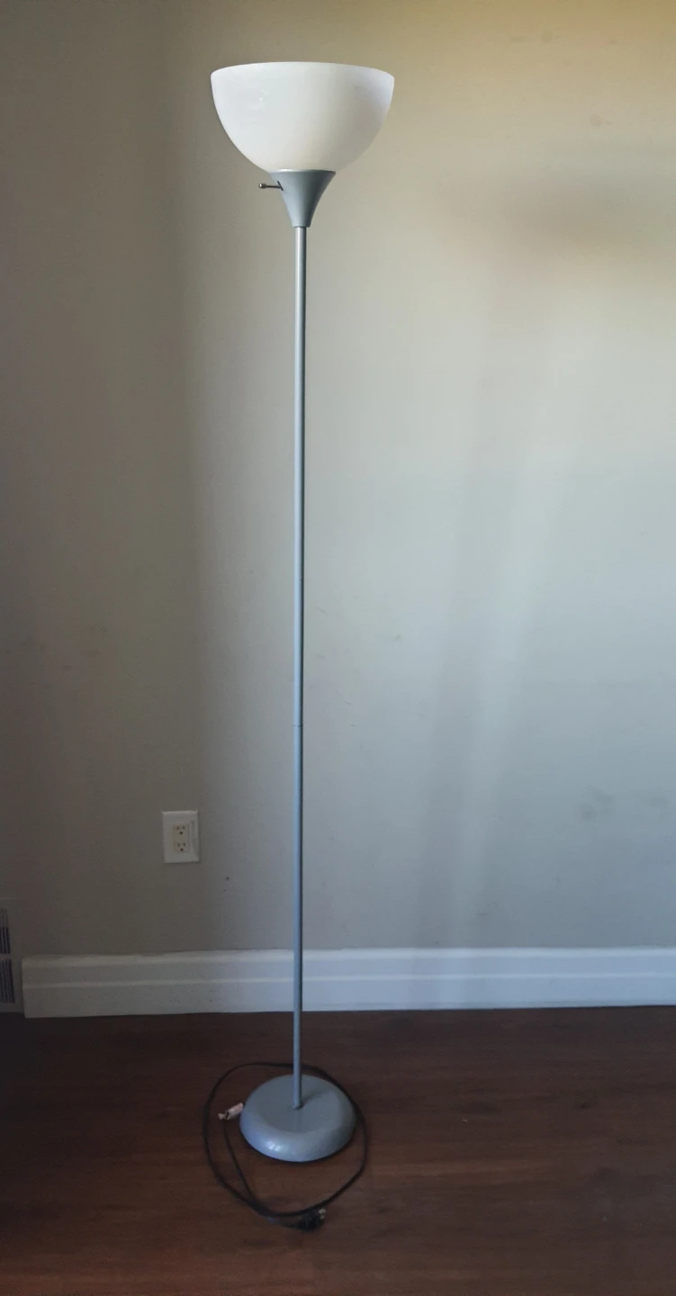 Grey Floor Lamp