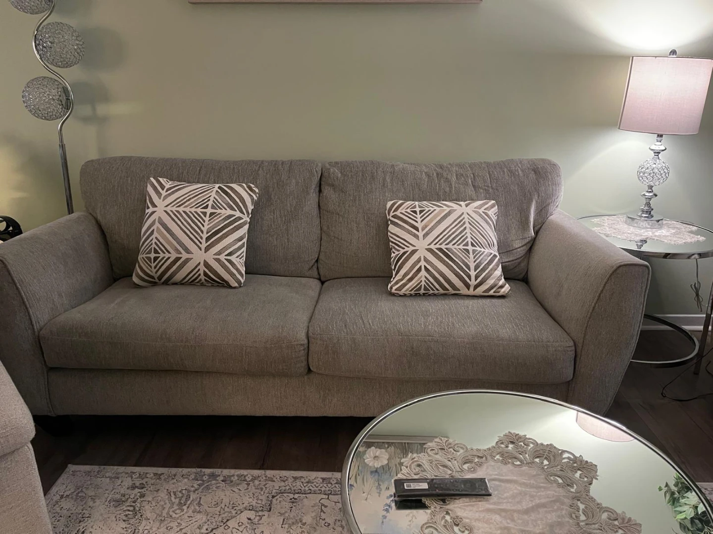 Gray Sofa Set