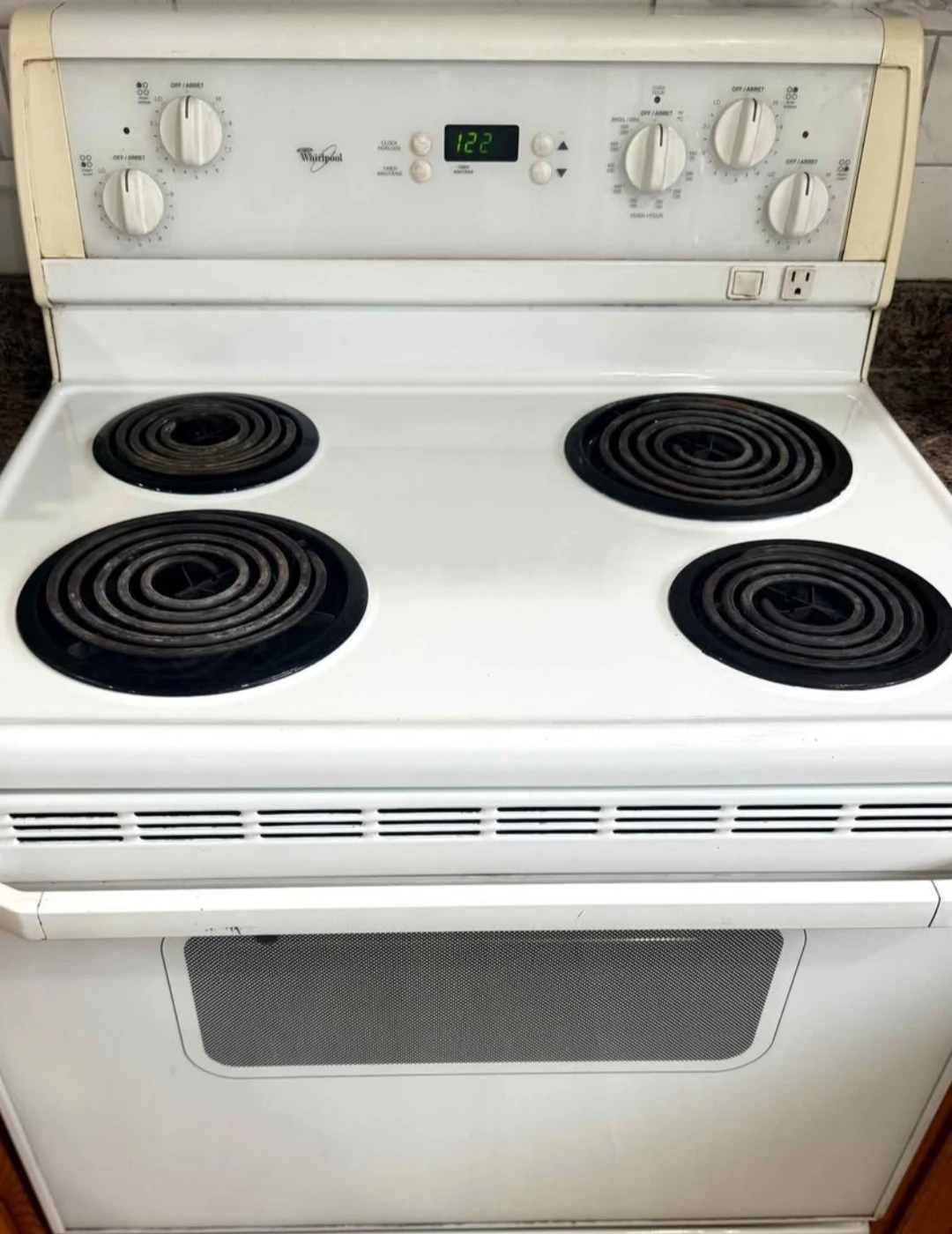 Whirlpool Electric Stove with Oven
