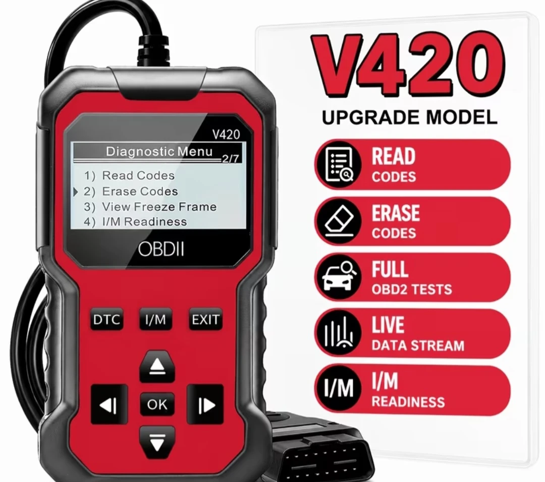 V420 OBDII Diagnostic Scan Tool
