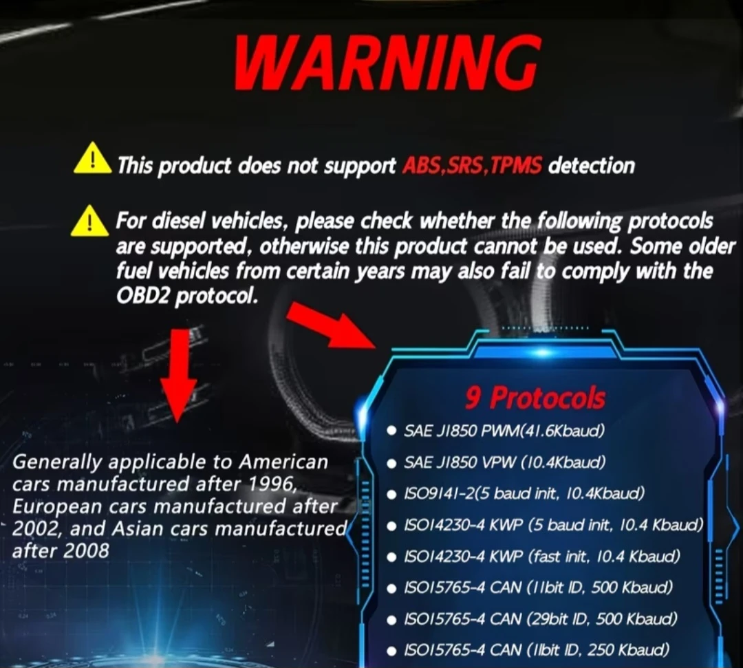 V420 OBDII Diagnostic Scan Tool - photo 5