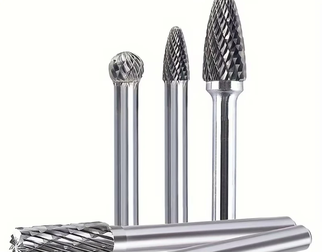 10pc Rotary File Set Carving Burr Bits - photo 4