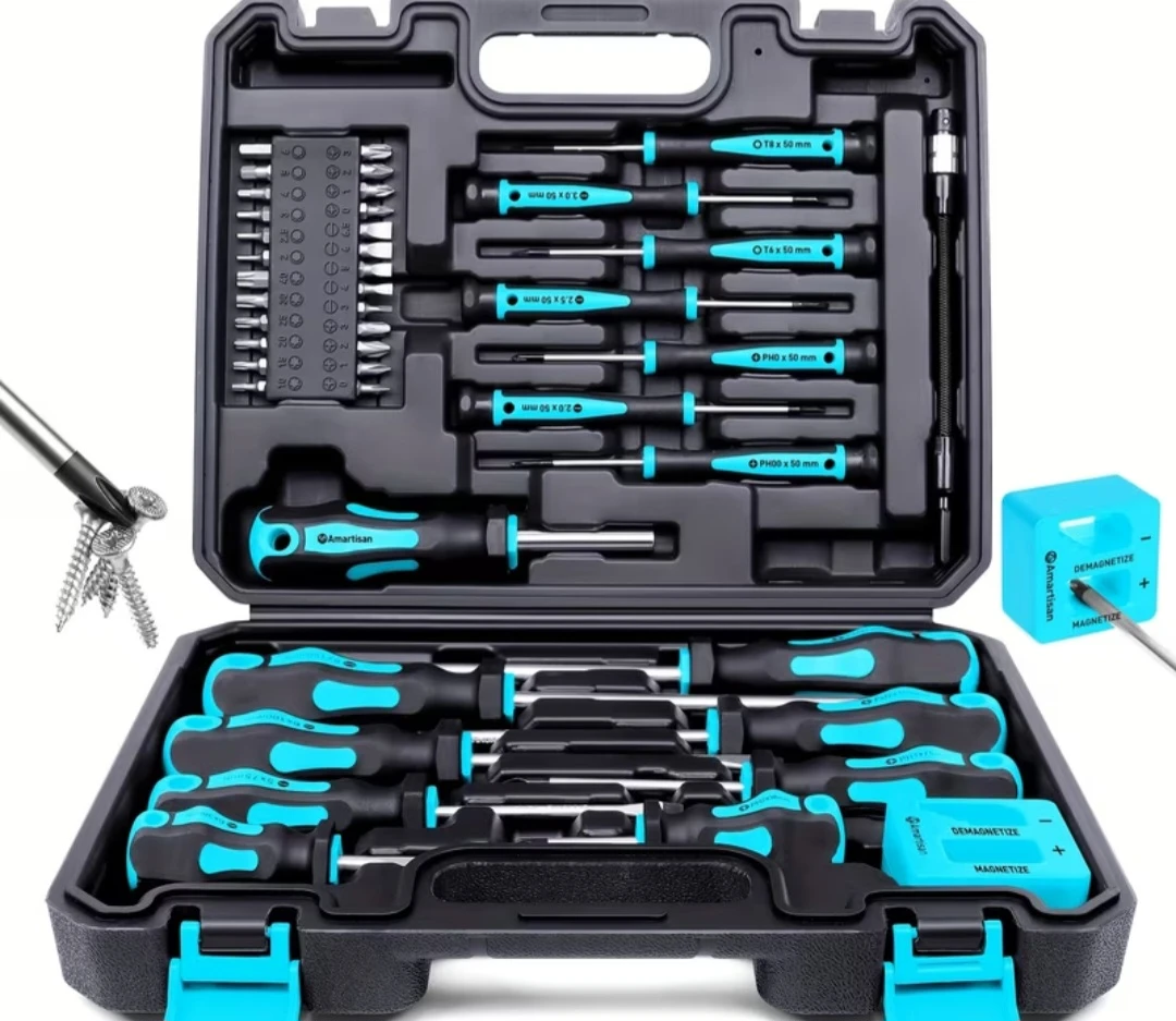 43-Piece Amartisan Screwdriver Set brand New - photo 3
