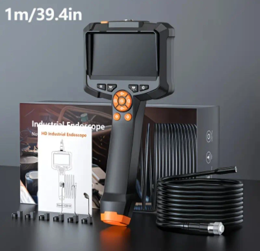 Industrial Endoscope with 4.3" IPS Screen and 2.9cm Lens