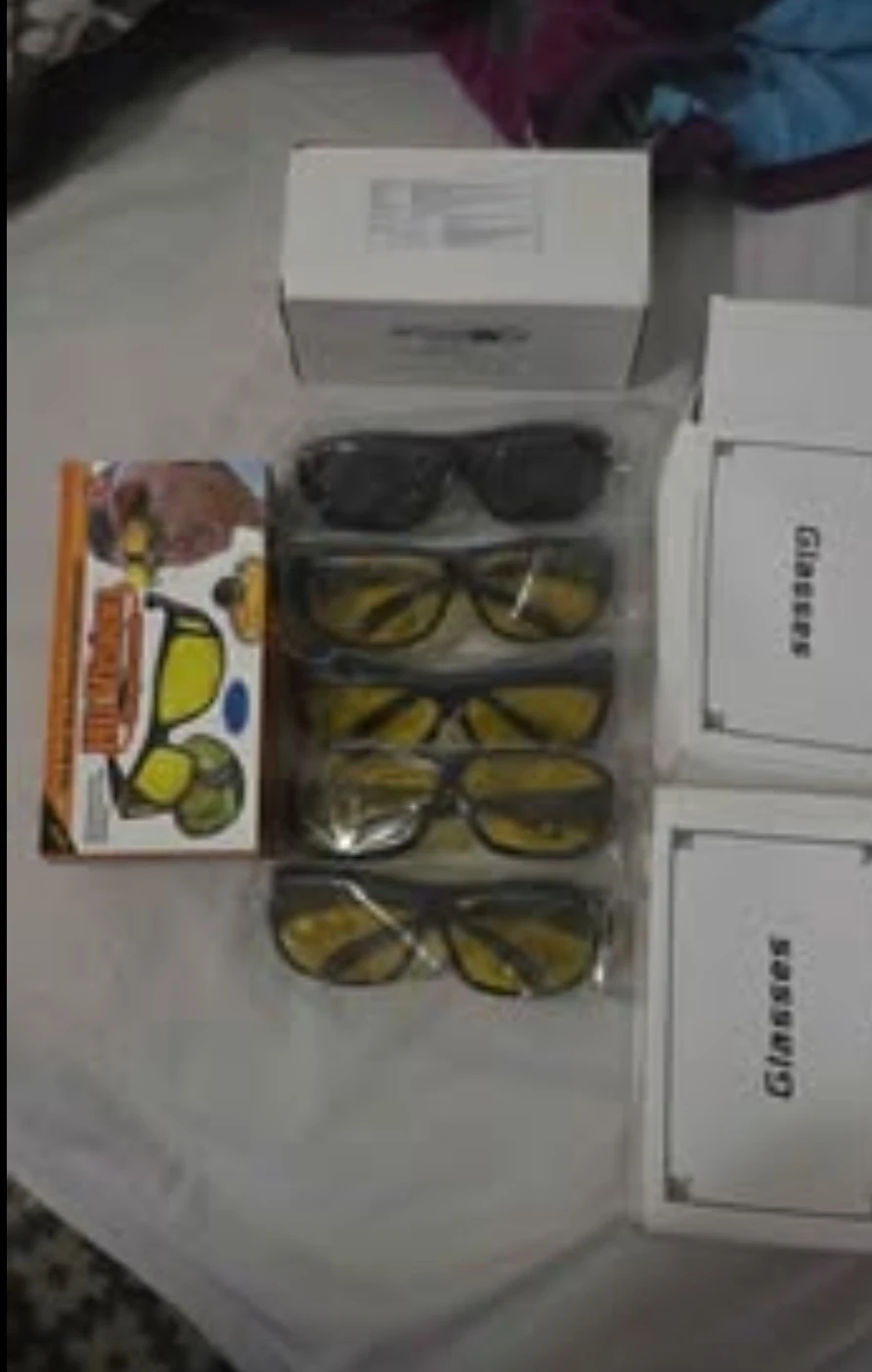 HD Vision WrapArounds Night Driving Glasses