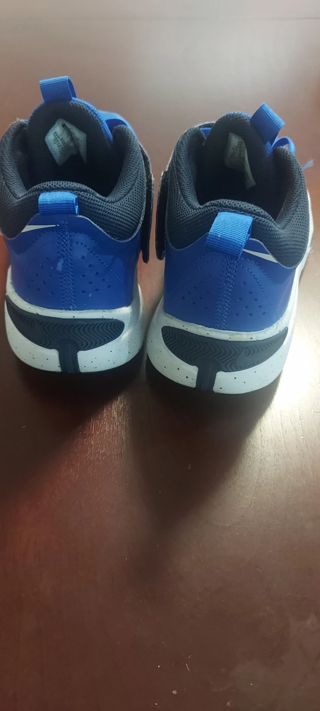 Nike Blue Basketball Shoes - photo 3