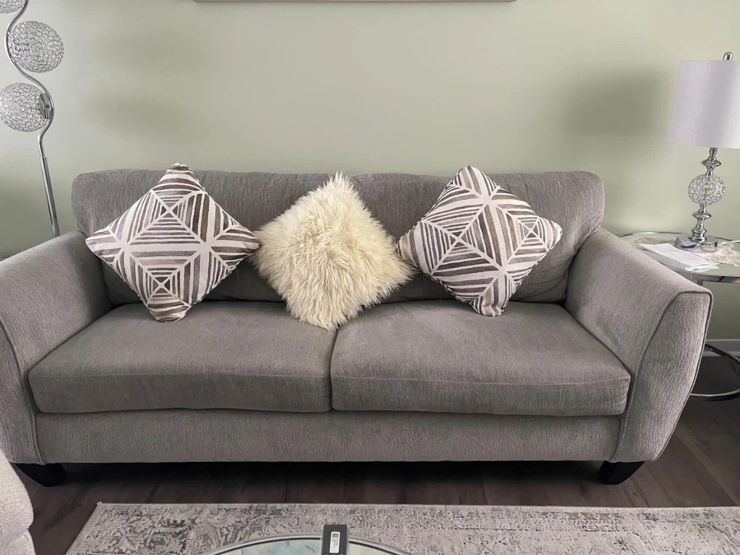 Gray Sofa Set