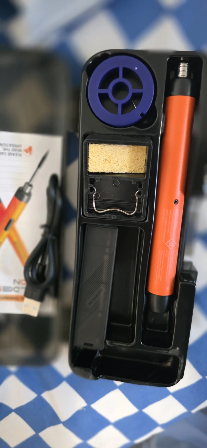 Portable Soldering Iron Kit - USB Recharge