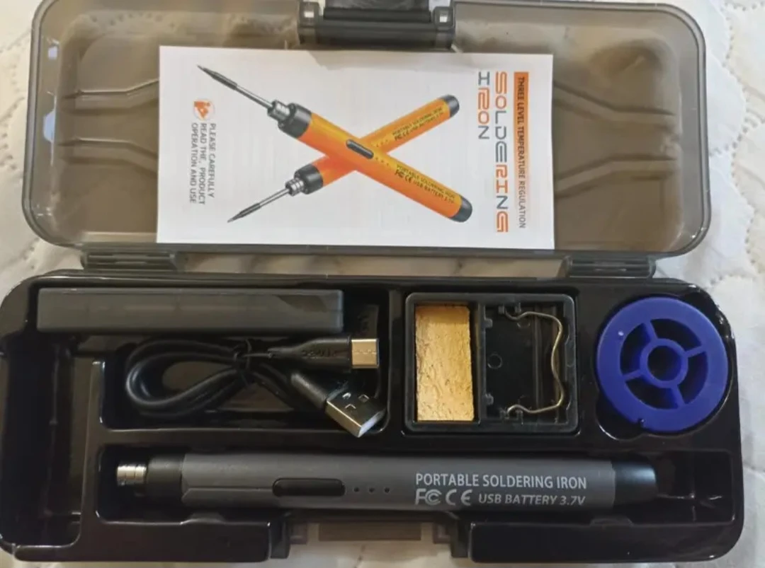 Portable Soldering Iron Kit - USB Recharge - photo 5