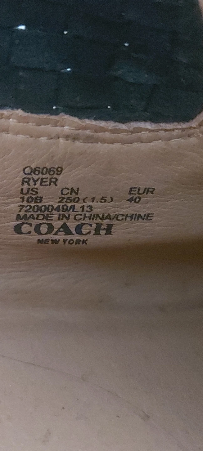 Coach Ryerson Black Leather Ankle Boots - photo 3