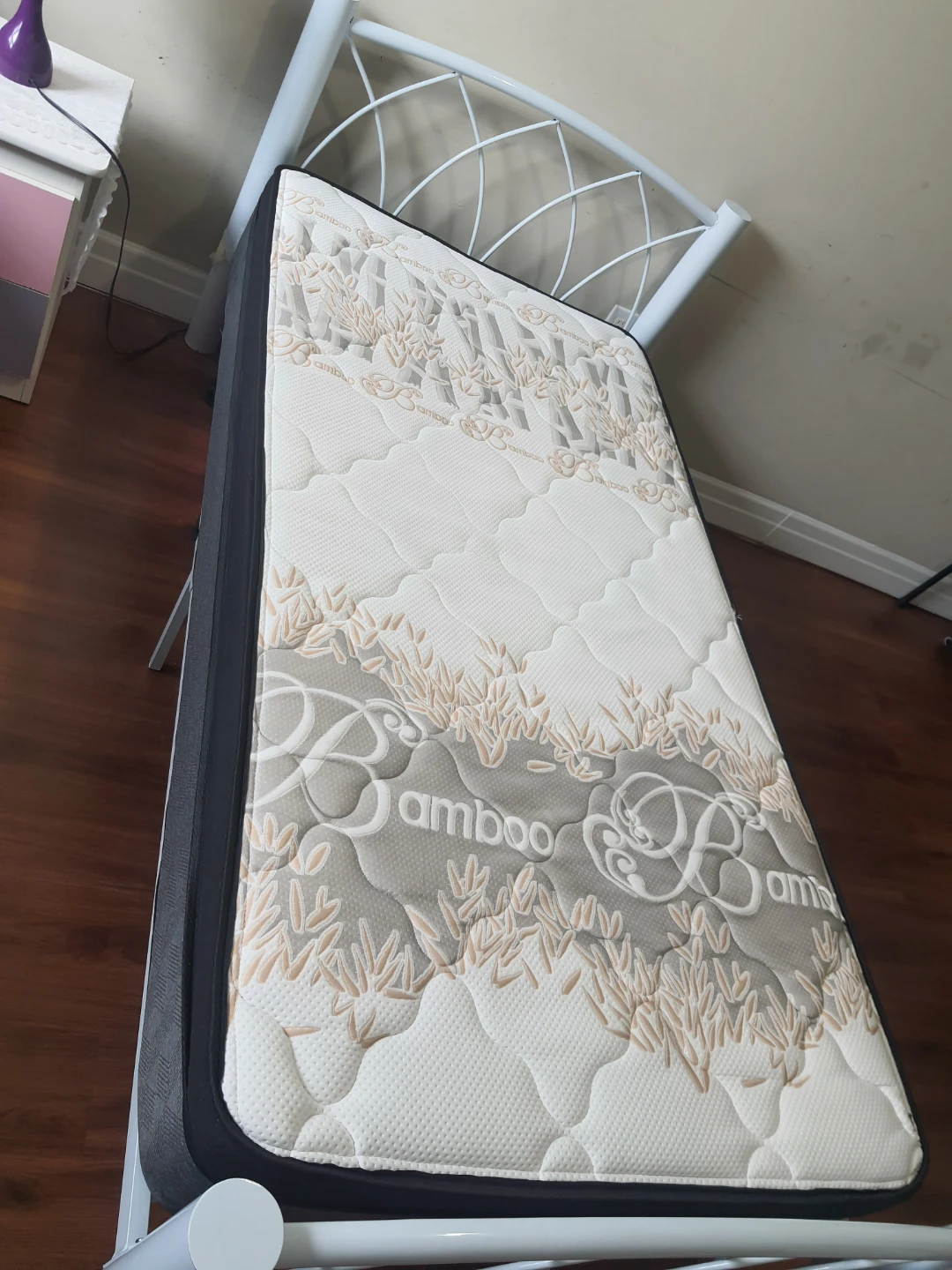 Bamboo Mattress ( Twin -- Hard Foam)
