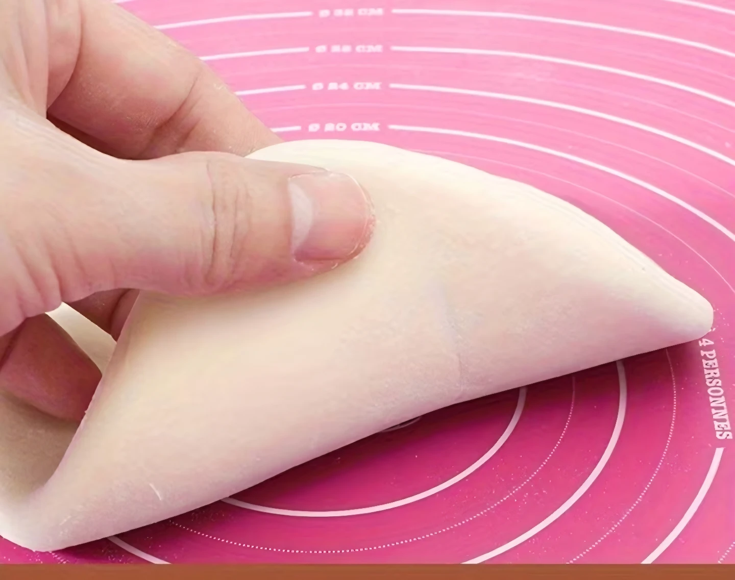 Pink Silicone Baking Mat with Measurements - photo 5