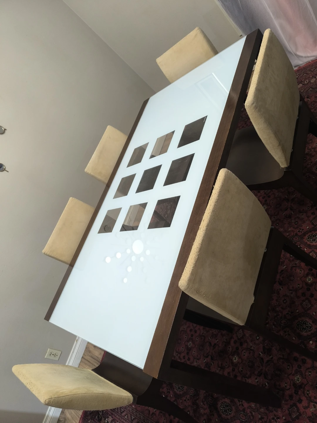 Dining Table Set with 6 Chairs - photo 2