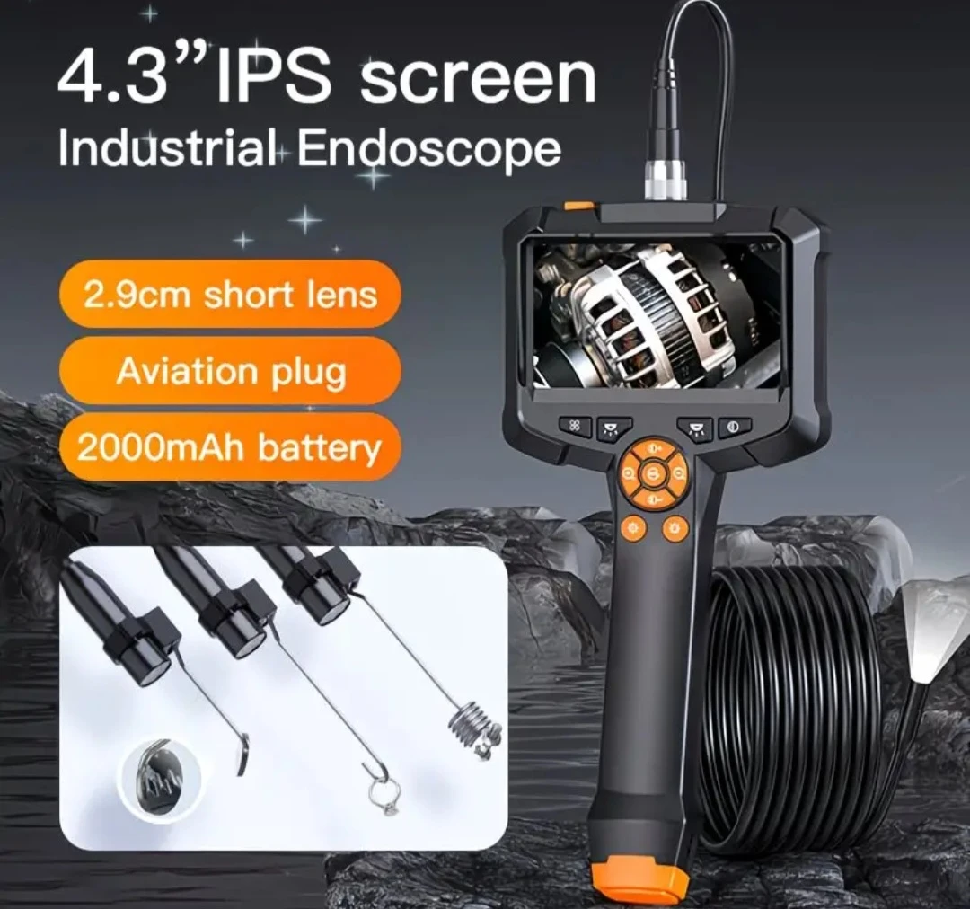 Industrial Endoscope with 4.3" IPS Screen and 2.9cm Lens - photo 4