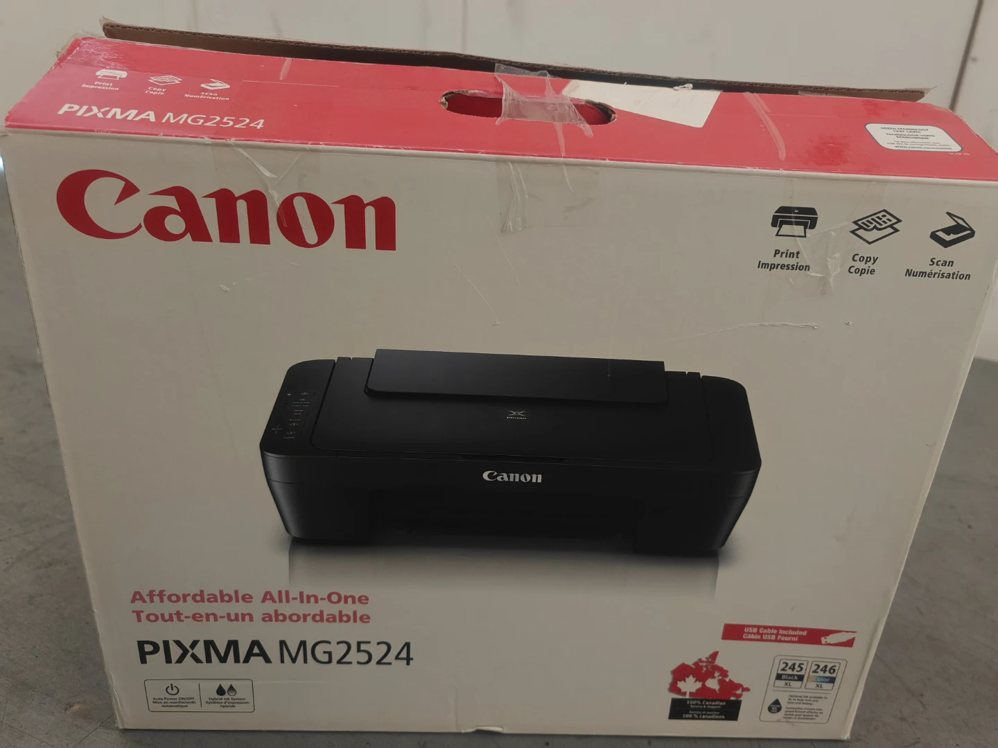 Canon PIXMA MG2524 All-In-One Printer