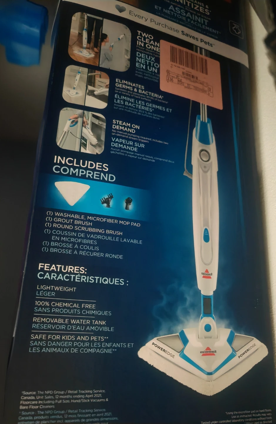 Bissell PowerEdge Steam Mop