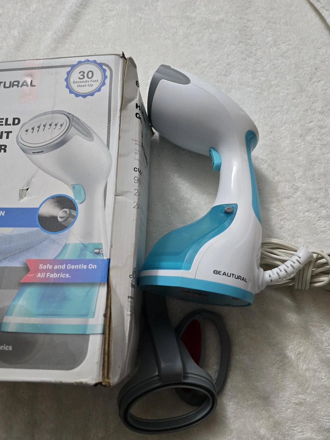 BEAUTURAL Handheld Garment Steamer - photo 2