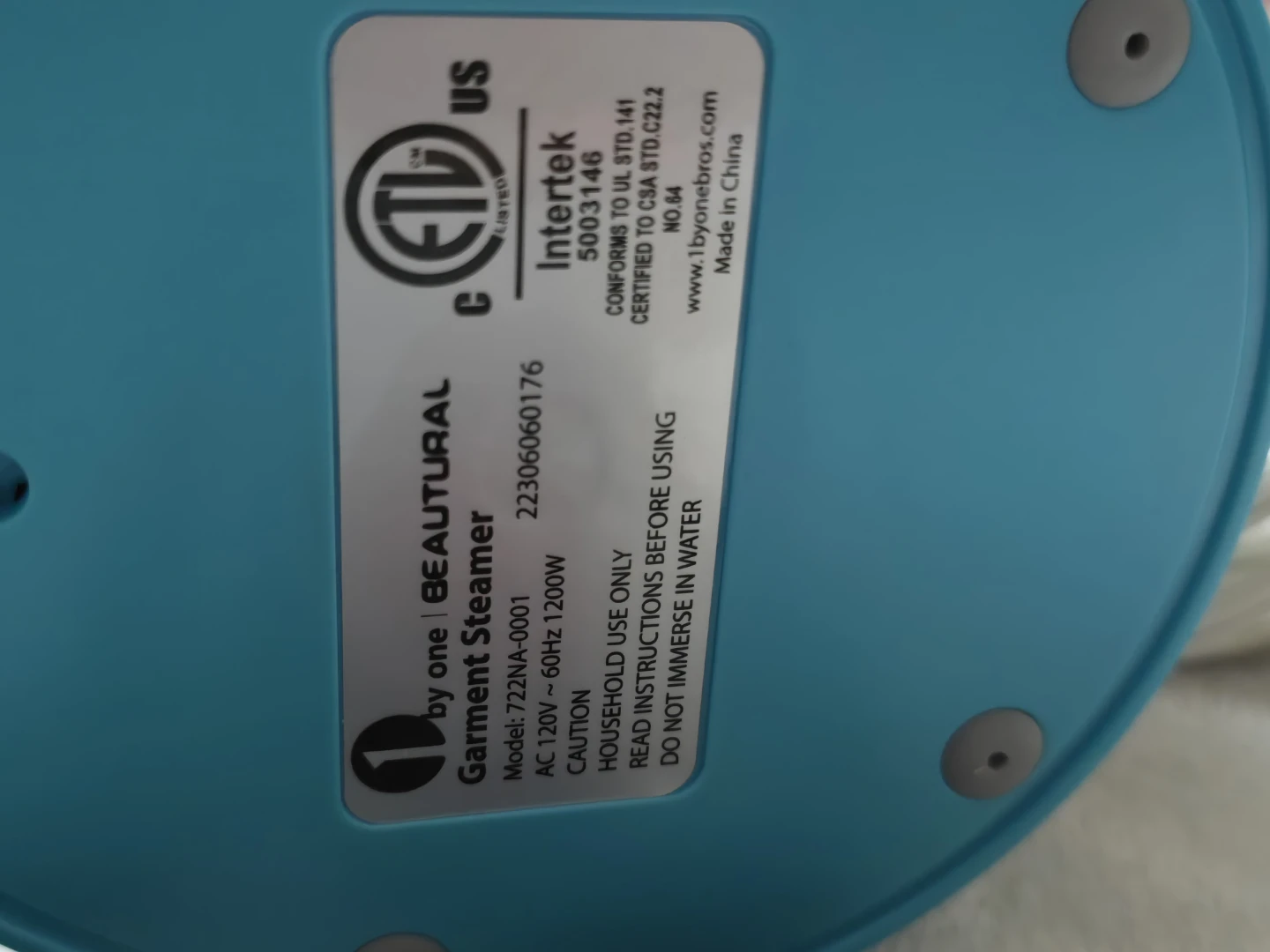 BEAUTURAL Handheld Garment Steamer - photo 5