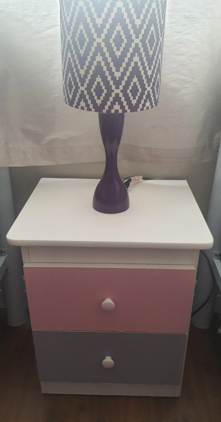 Dresser + mirror+ Nightstand + lamp (Urgent moving sale)