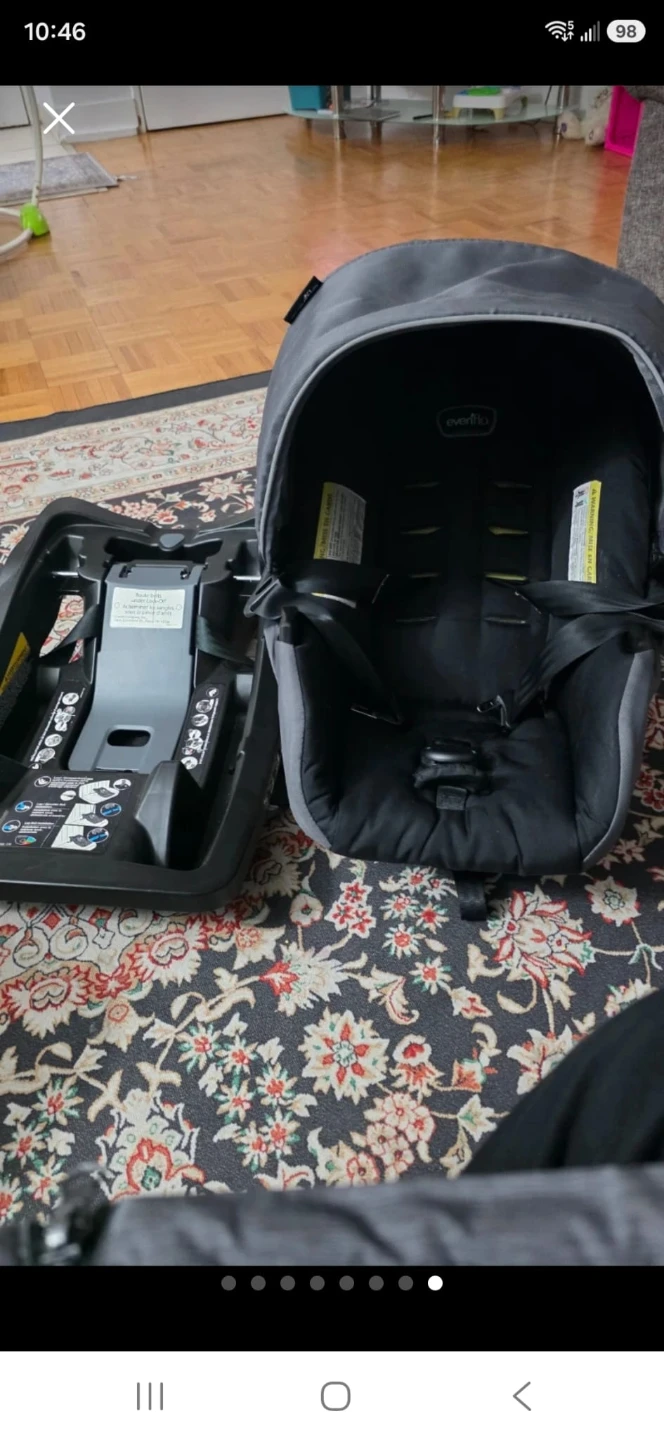 Evenflo Litemax 35 Infant Car Seat & Base
