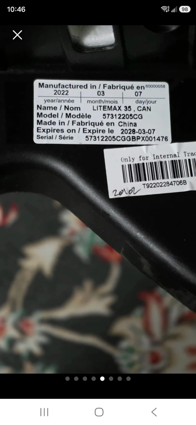 Evenflo Litemax 35 Infant Car Seat & Base - photo 2