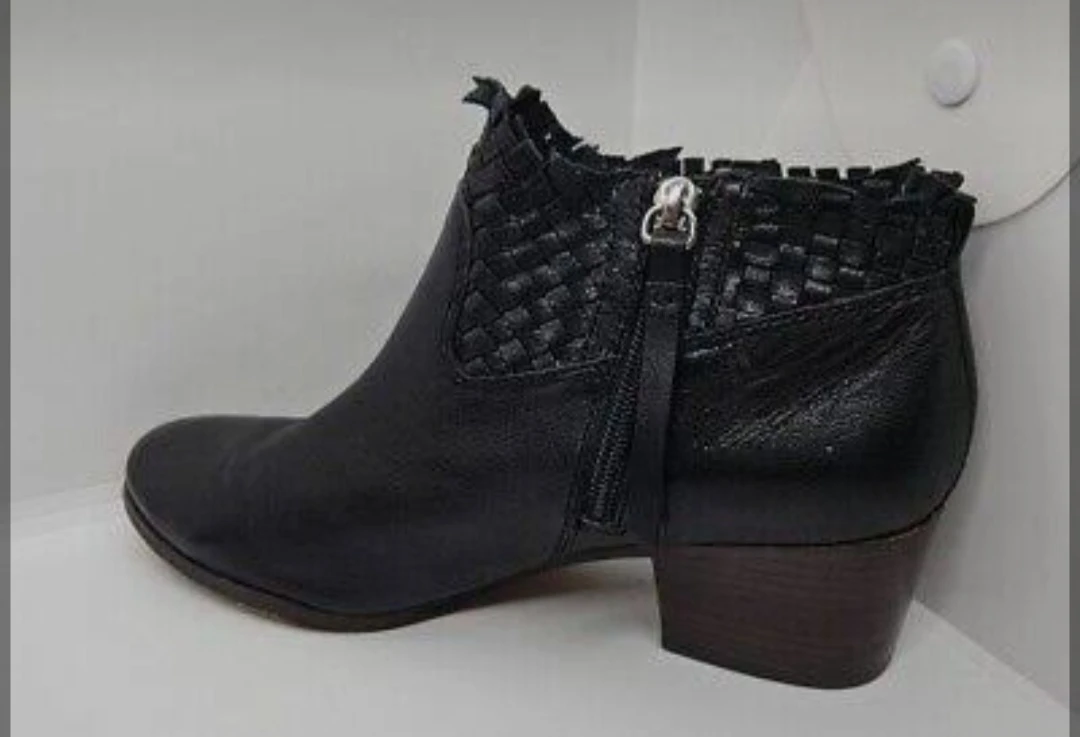 Coach Ryerson Black Leather Ankle Boots - photo 2