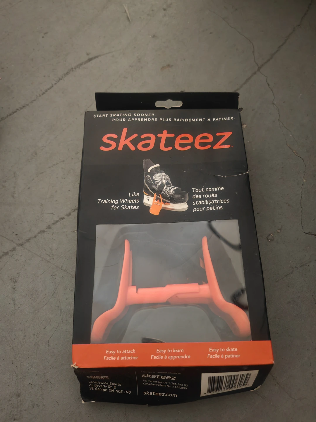 Skateez Ice Skate Training Wheels - Orange - photo 2