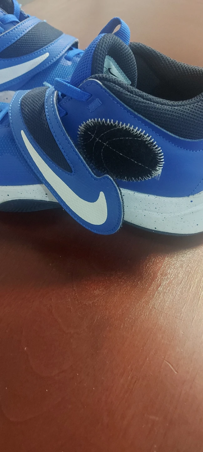 Nike Blue Basketball Shoes - photo 5