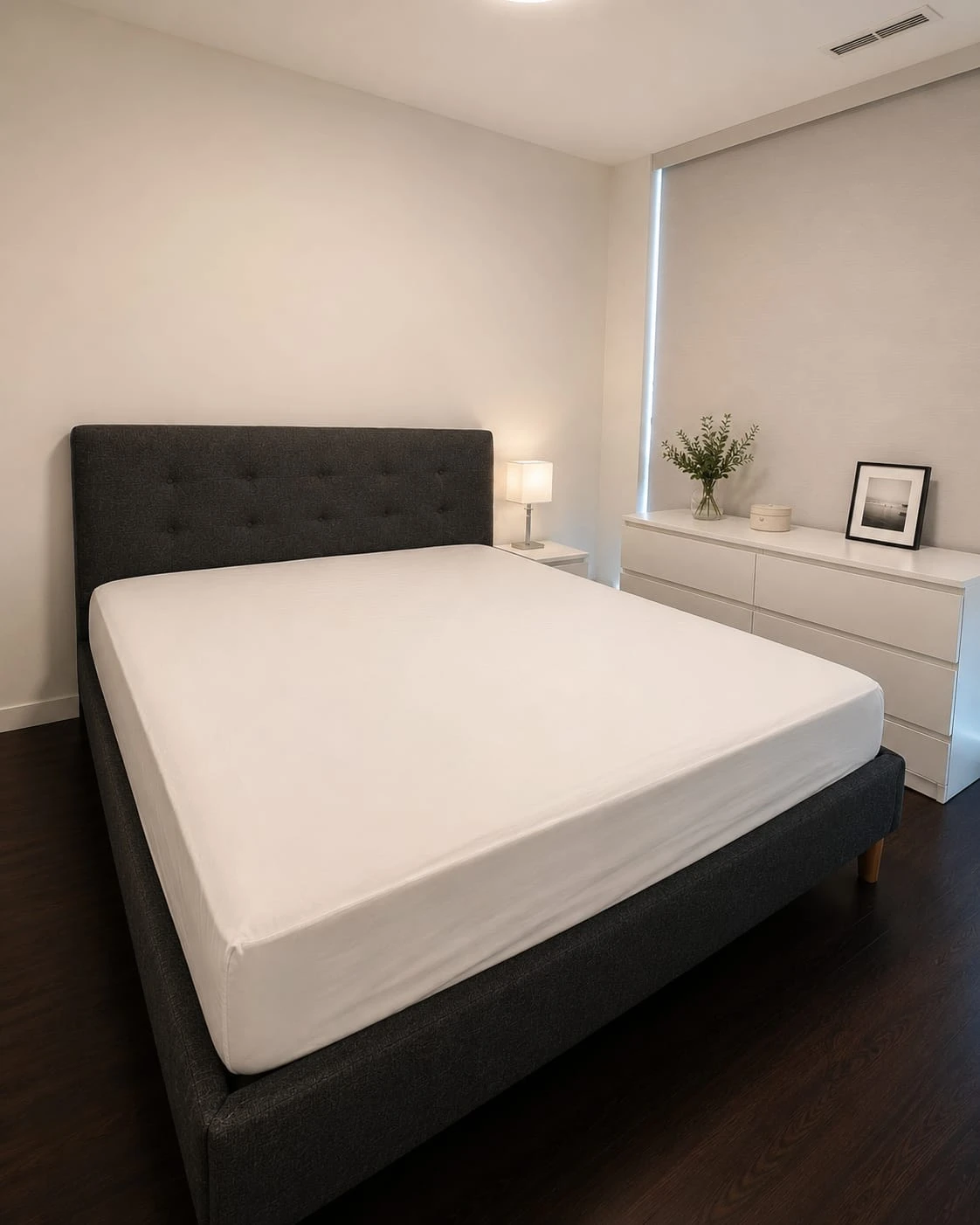 IKEA King Bed Frame + Mattress