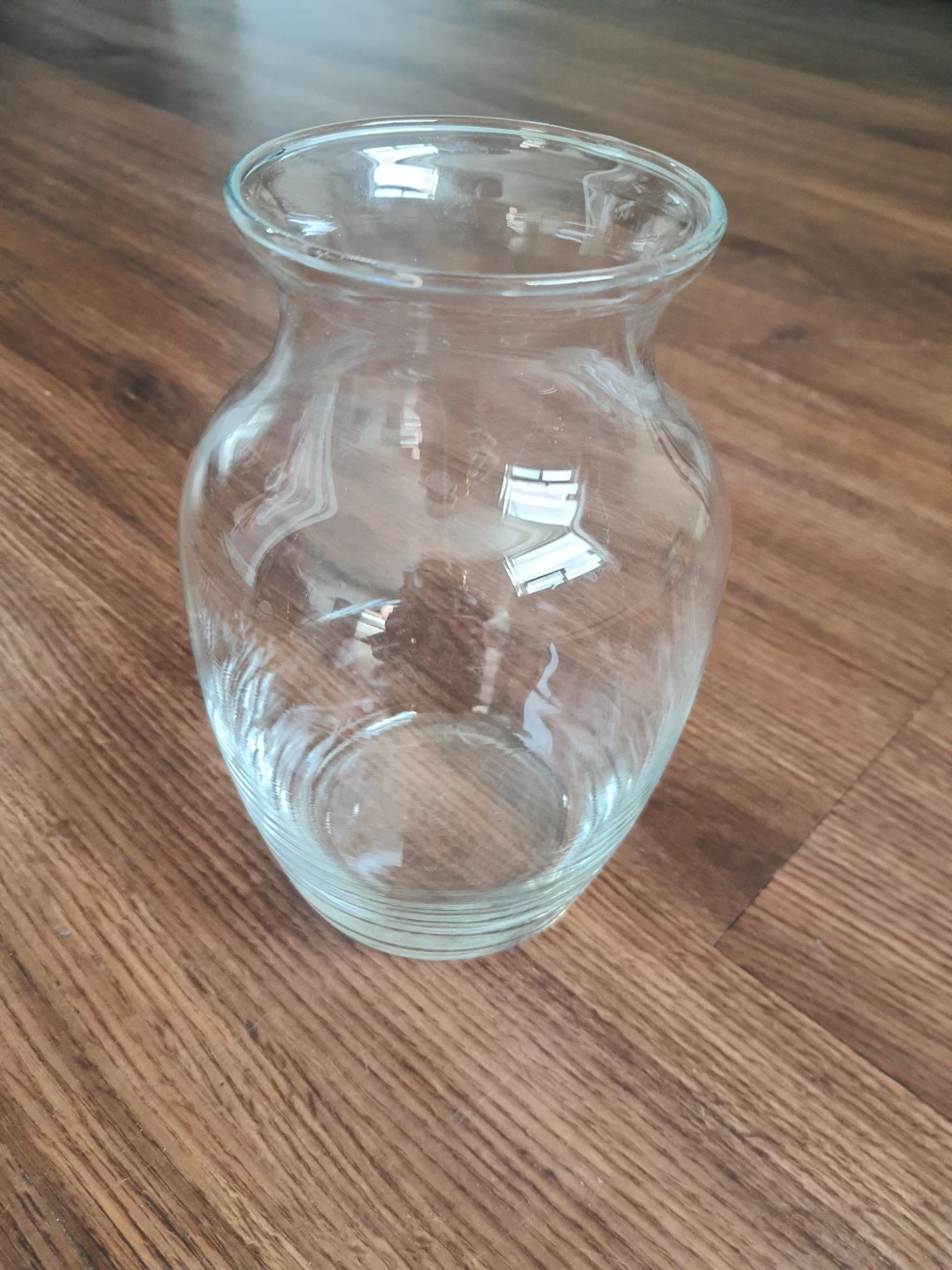 Clear Glass Vase ( home decor)