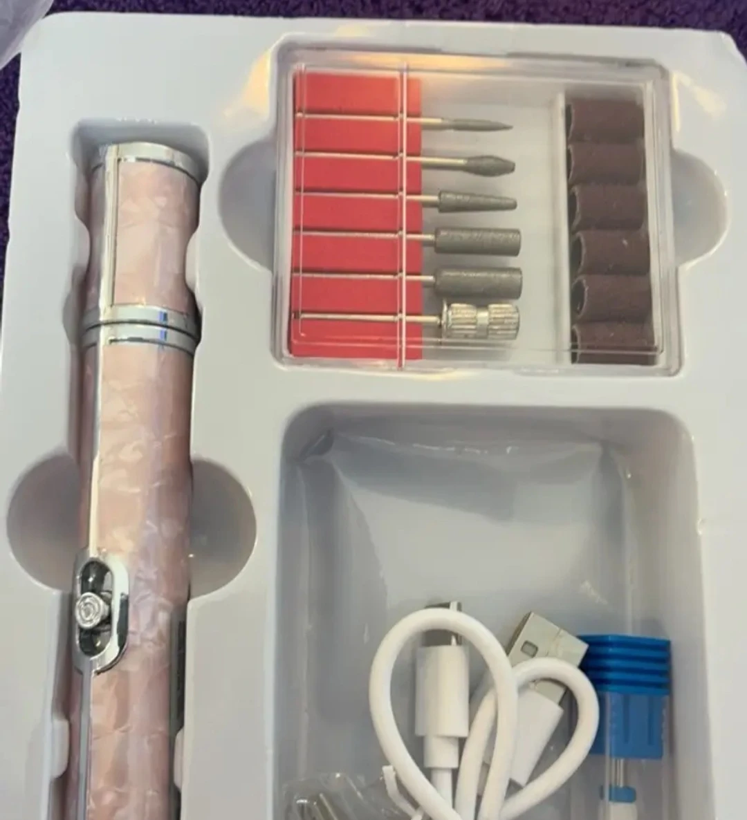 Electric Nail File Manicure & Pedicure Kit