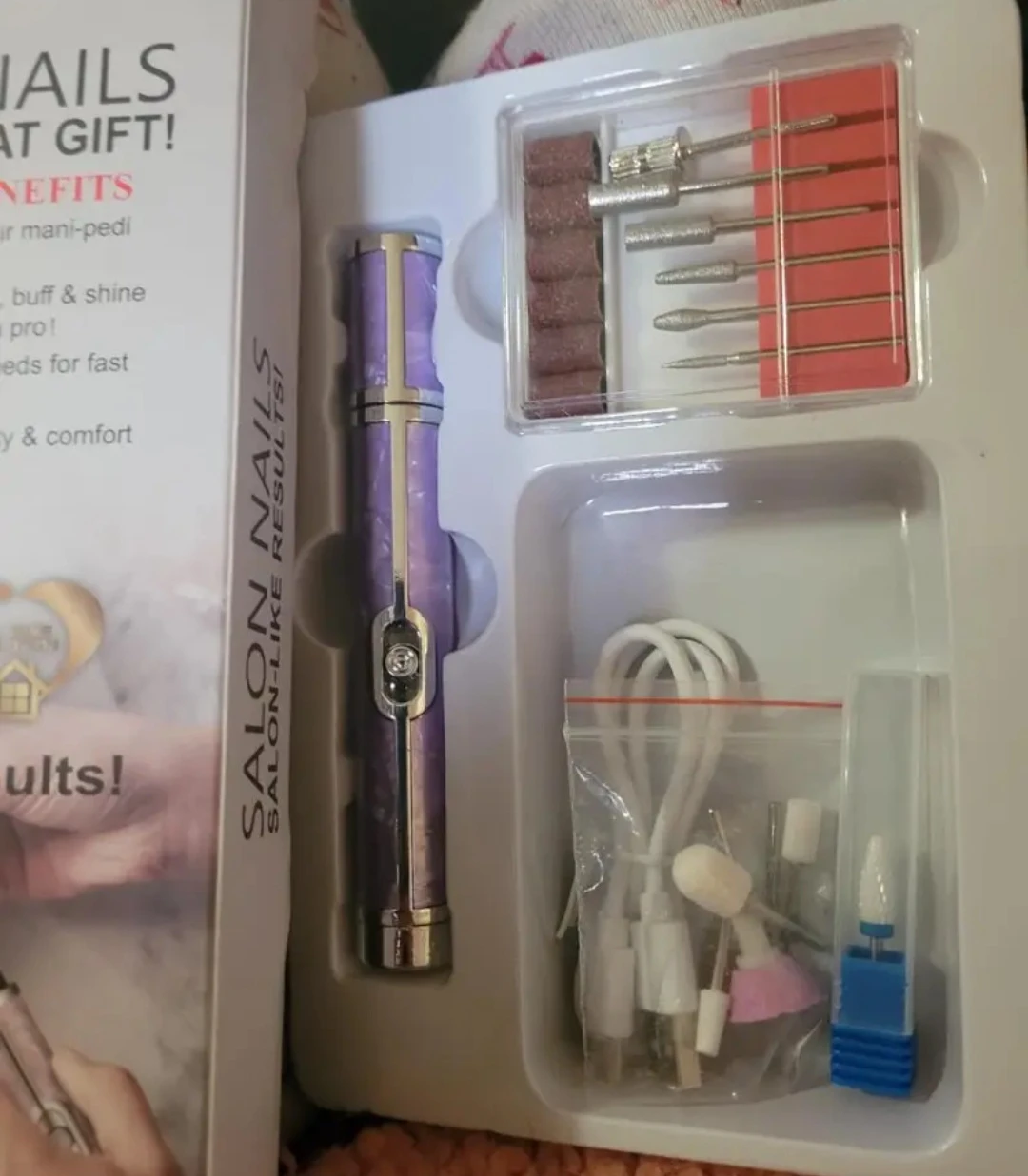 Electric Nail File Manicure & Pedicure Kit - photo 3