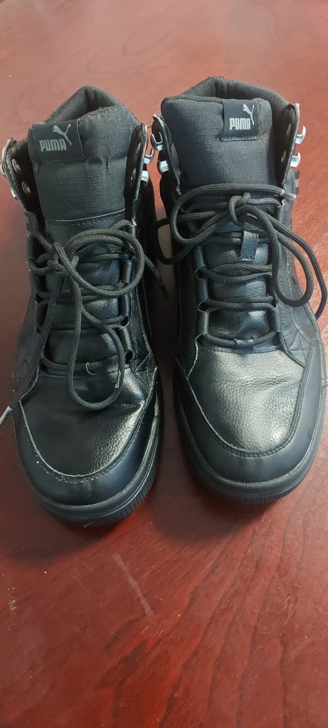 Puma Black High Top Sneakers