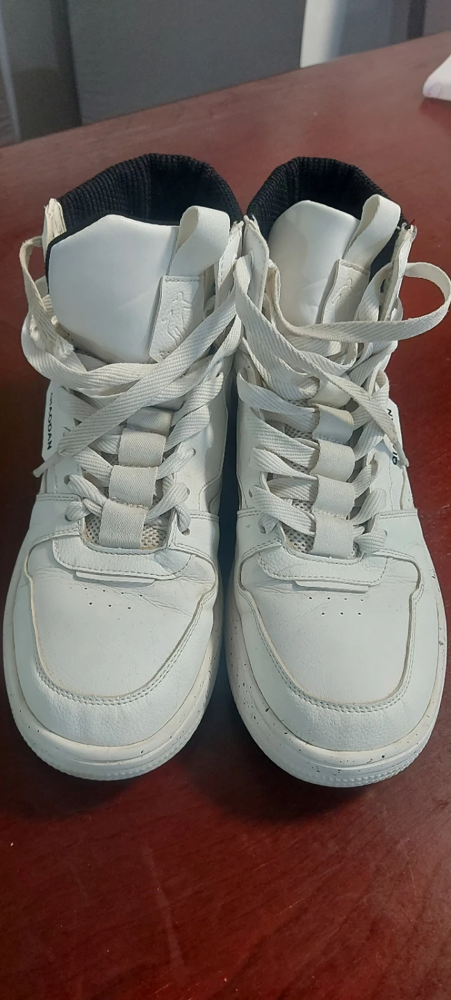 Qiaodan White High-Top Sneakers - photo 2