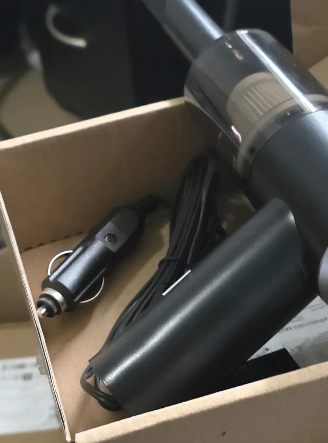 Portable Car Vacuum Cleaner with Attachments