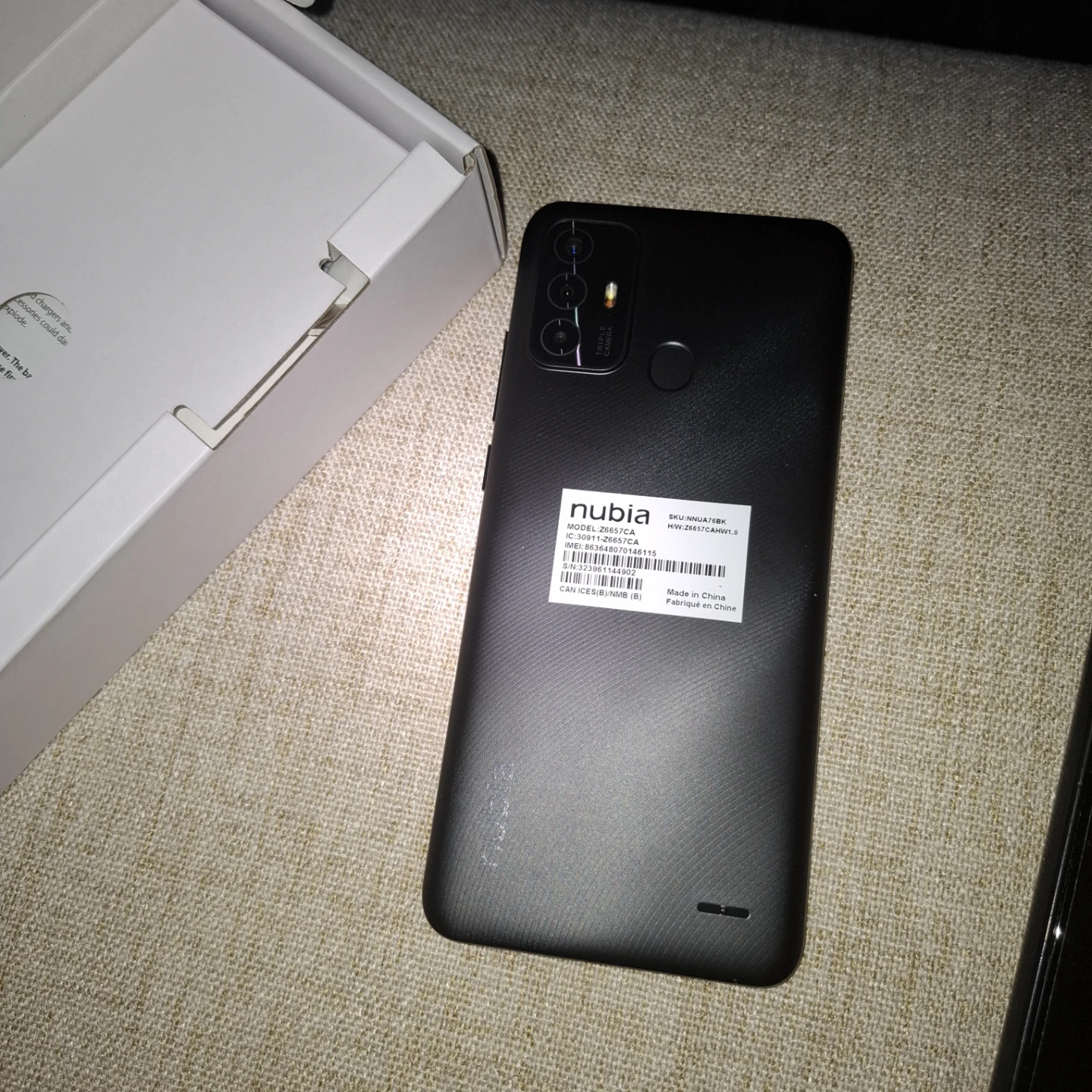 nubia A76 Smartphone - photo 3