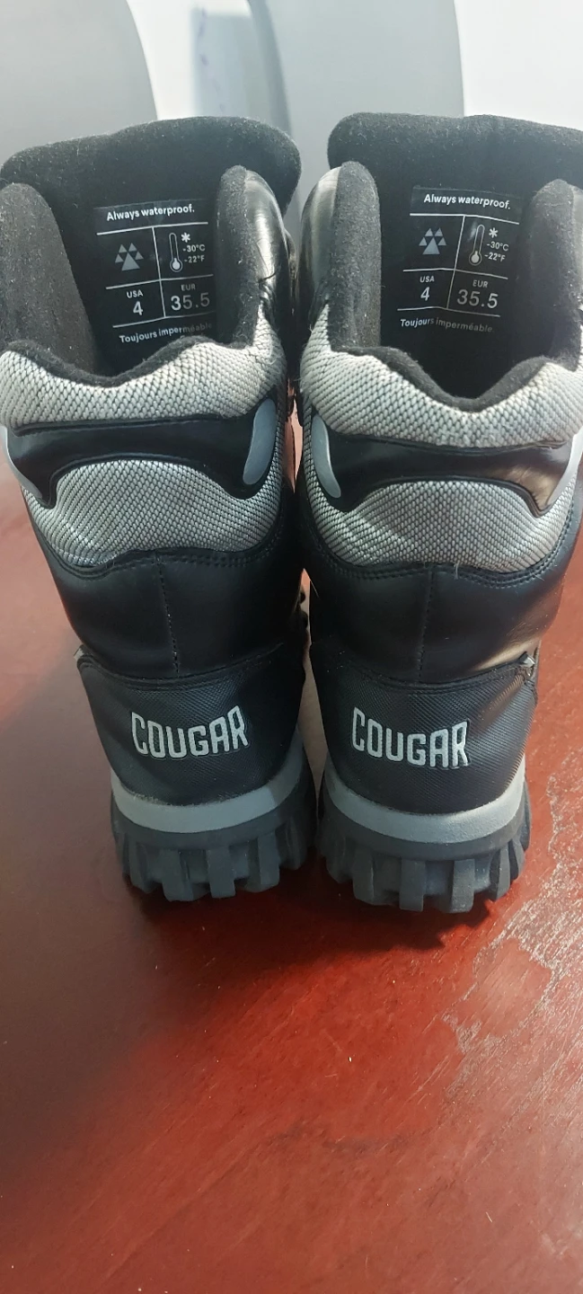 Cougar Waterproof Winter Boots Size 4 Youth - photo 2