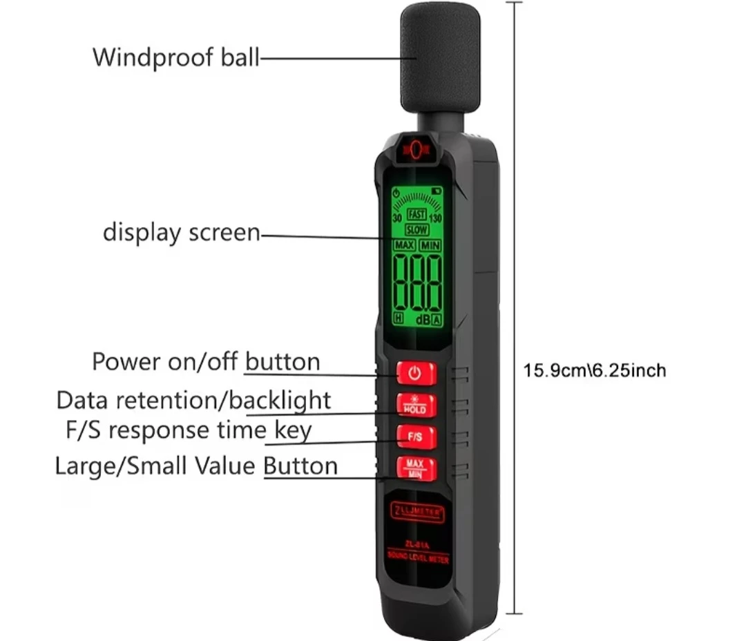 ZL-81A Sound Level Meter GL81A