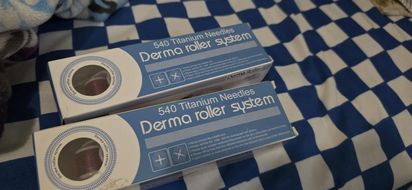 Derma Roller System - 540 Titanium Needles
