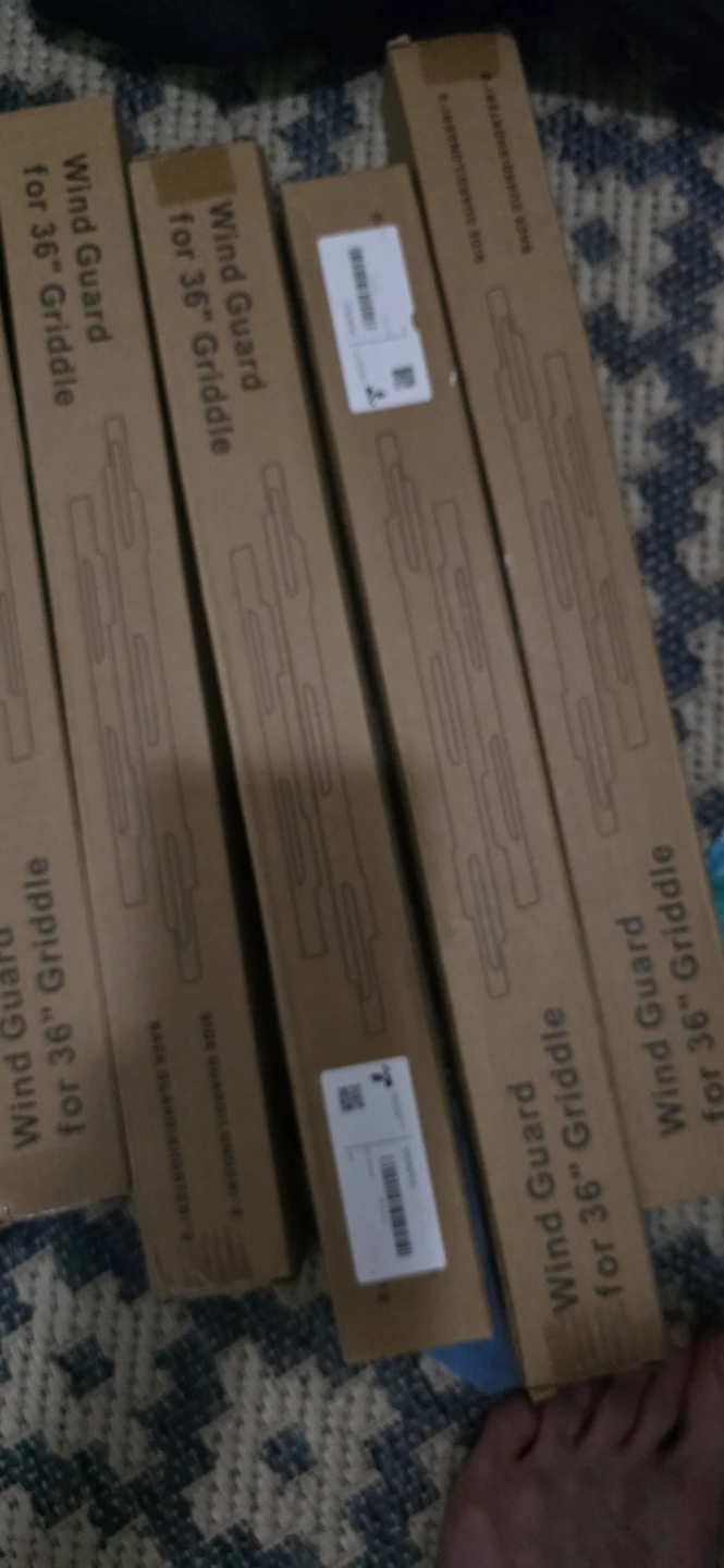 Wind Guard for 36" Griddle brand New