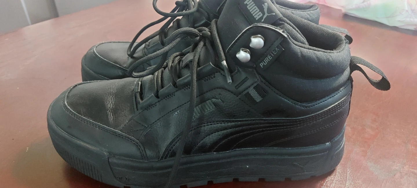 Puma Black High Top Sneakers - photo 2