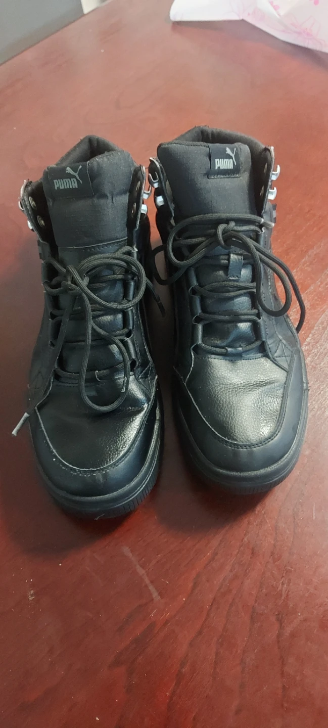 Puma Black High Top Sneakers - photo 4