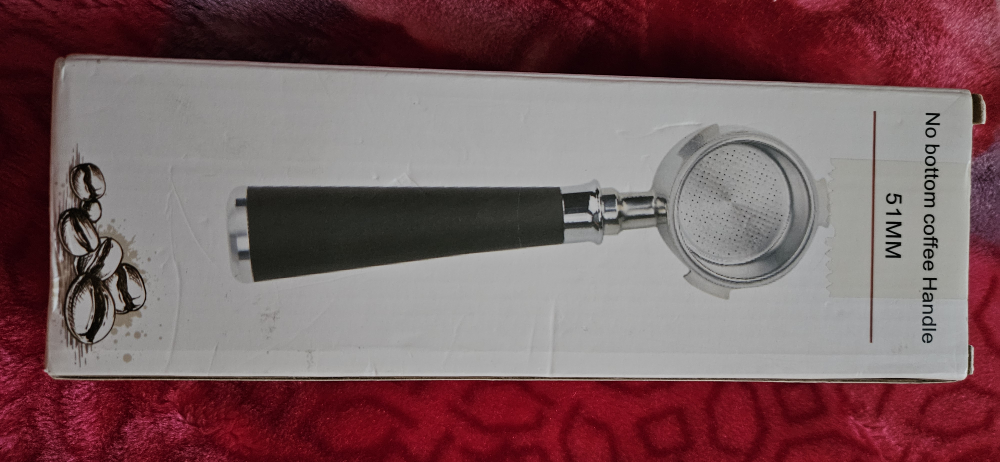 51MM No Bottom Coffee Handle Portafilter