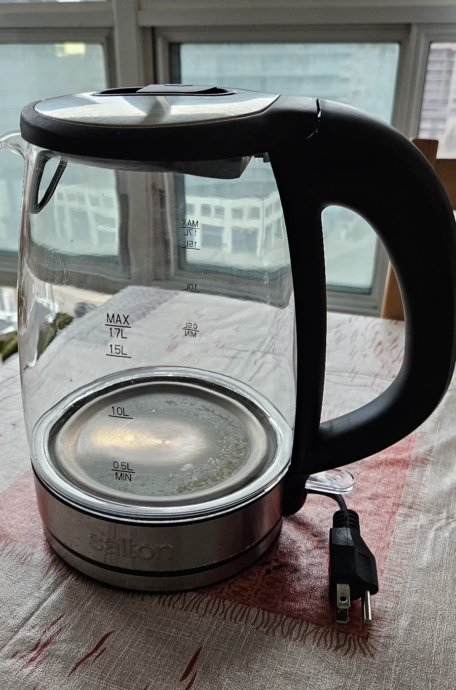 Salton 1.7L Glass Kettle